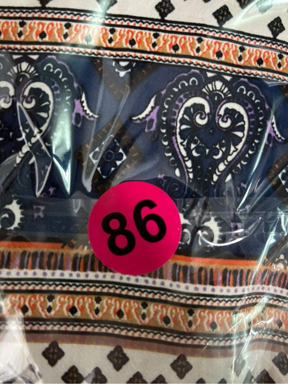 Anthropologie Second Female Vavara Pajama-style Shirt Geometric Paisley Print S - Picture 13 of 13